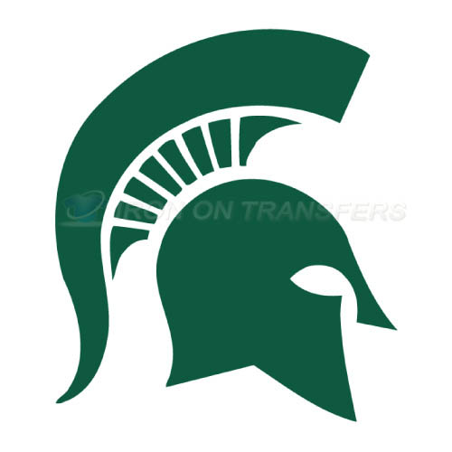 Michigan State Spartans Logo T-shirts Iron On Transfers N5055 - Click Image to Close